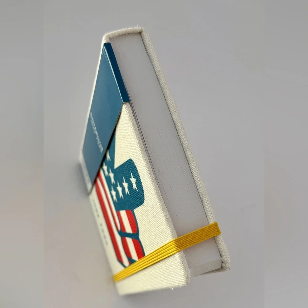 JUNK FOOD USA Patriotic Peace Sign Notebooks. Set of 2